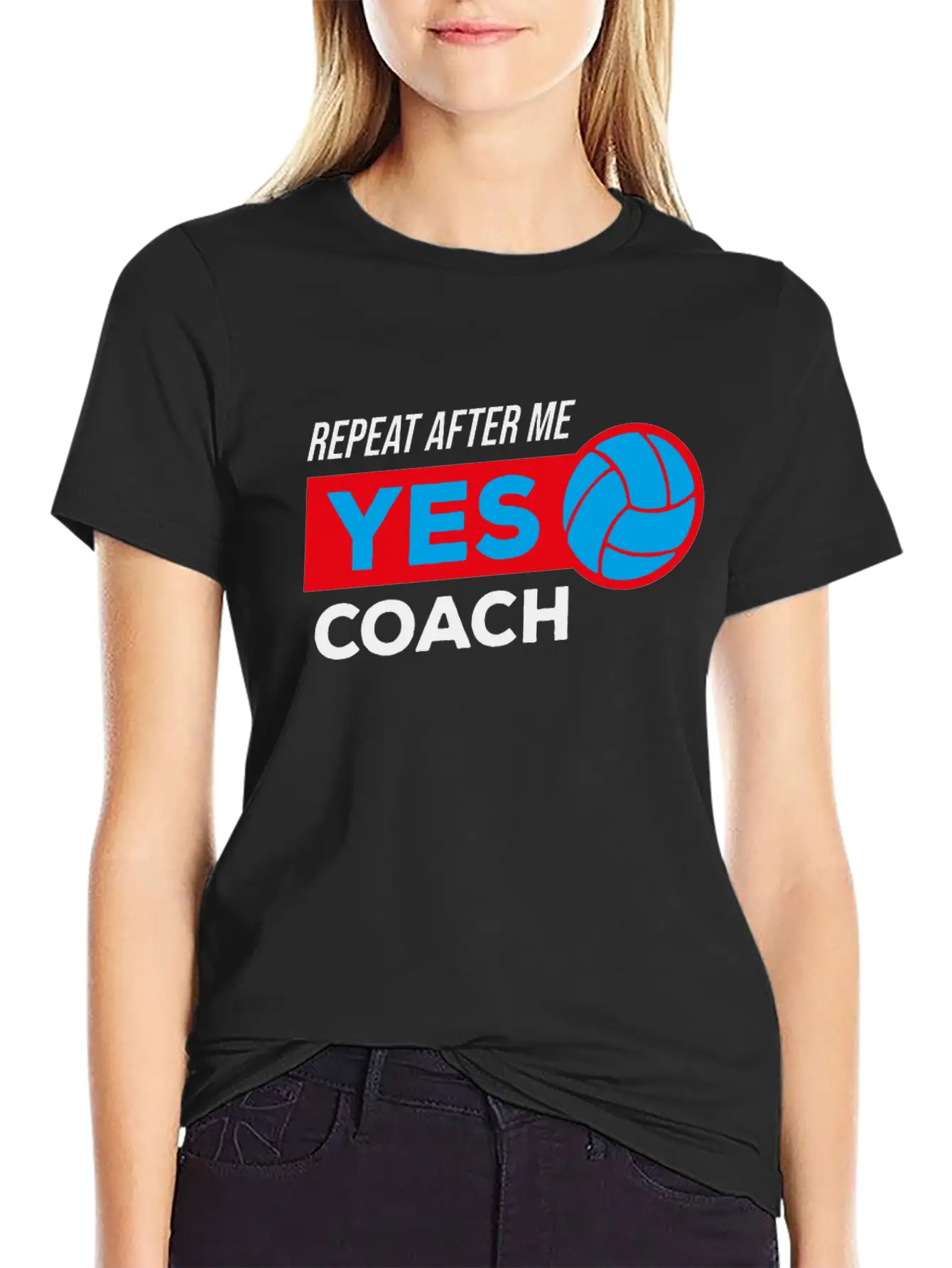 Volleyball Coach Training Team Unisex Casual T-Shirt – Clean Design For Daily Comfort