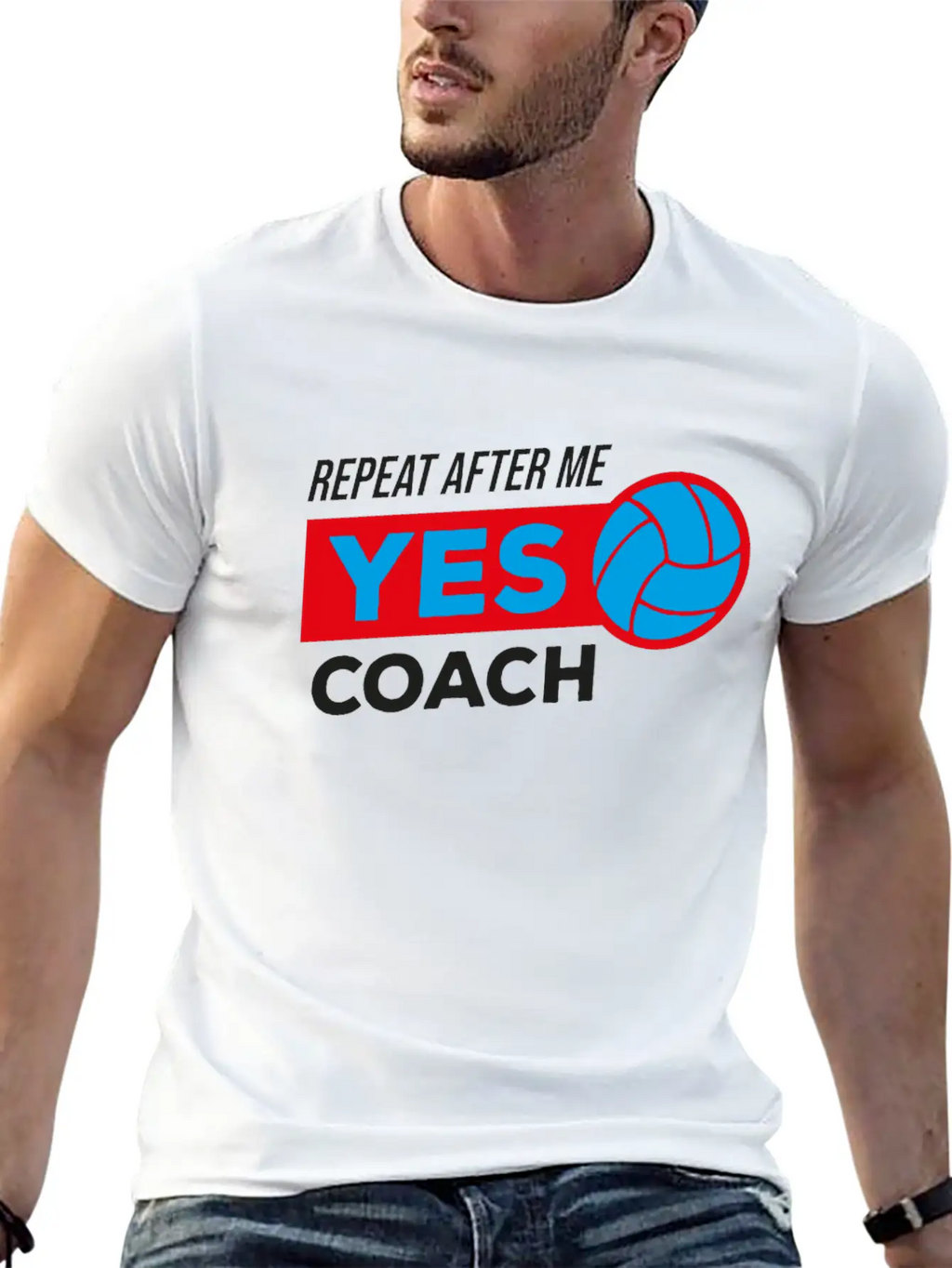 Volleyball Coach Training Team Unisex Casual T-Shirt – Clean Design For Daily Comfort