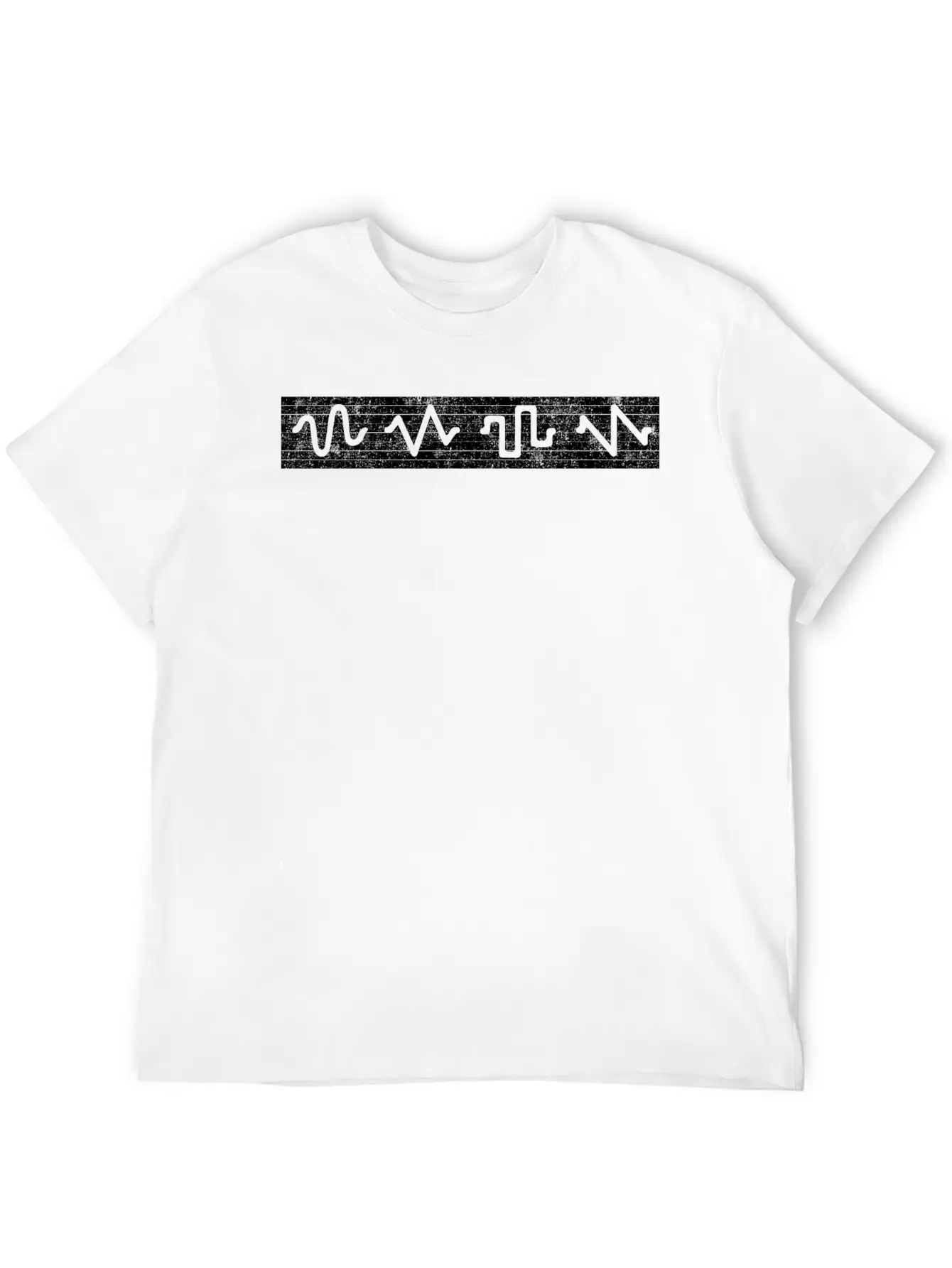 Waveform Music Producer Modular Synthesizer Unisex Casual T-Shirt – Clean Design For Daily Comfort