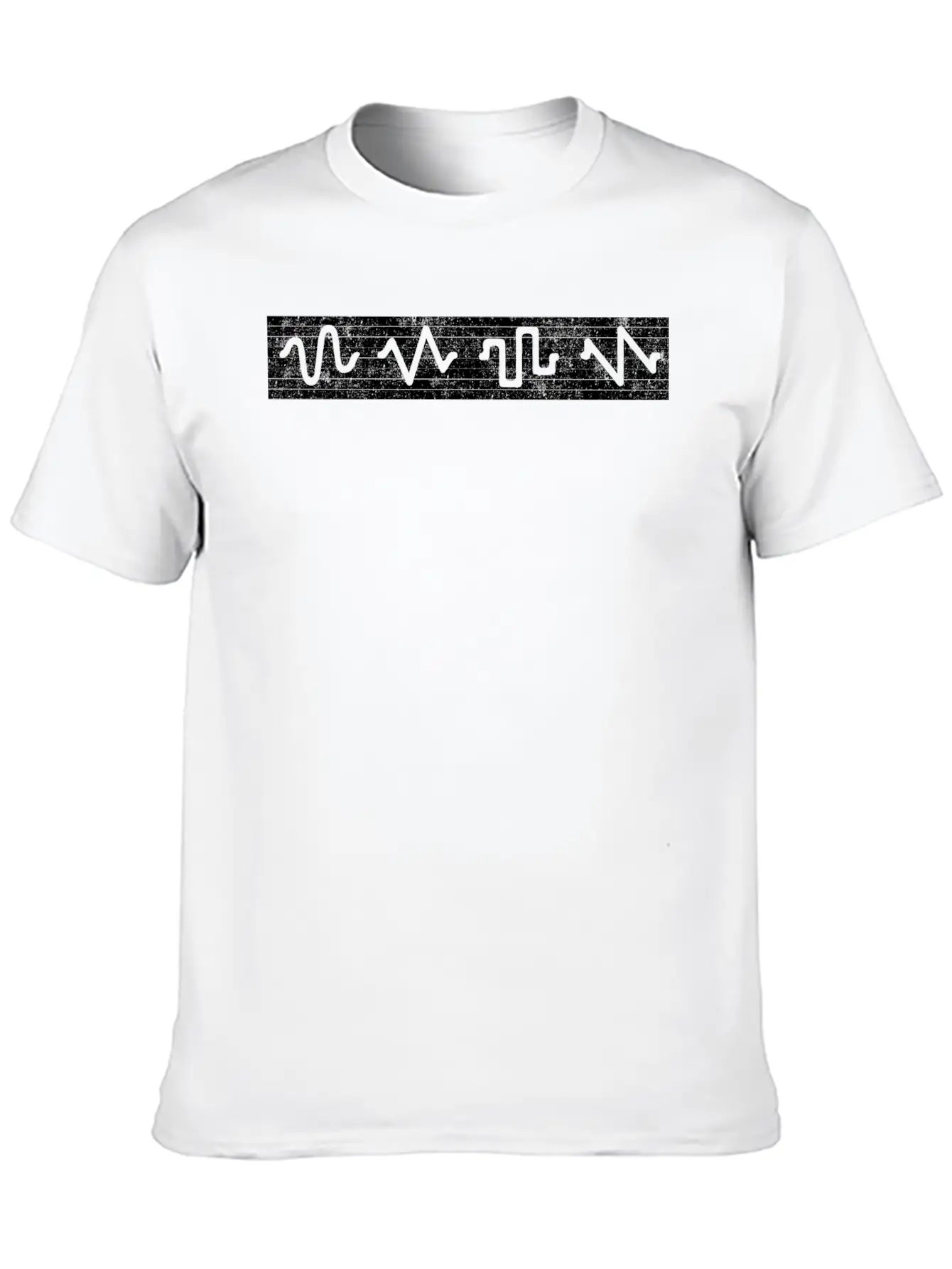 Waveform Music Producer Modular Synthesizer Unisex Casual T-Shirt – Clean Design For Daily Comfort