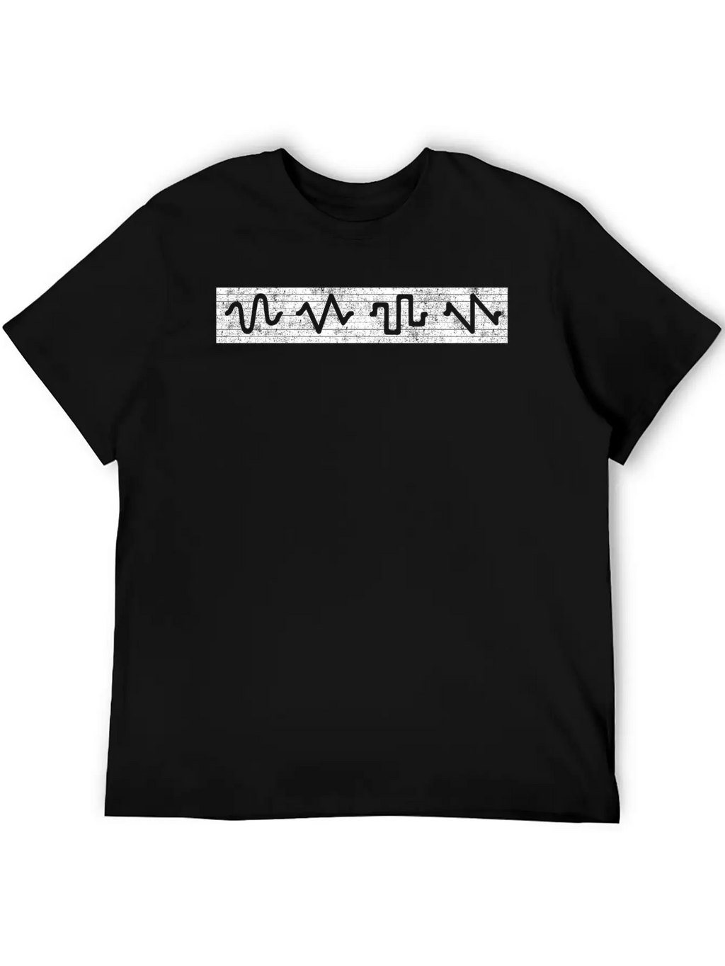 Waveform Music Producer Modular Synthesizer Unisex Casual T-Shirt – Clean Design For Daily Comfort