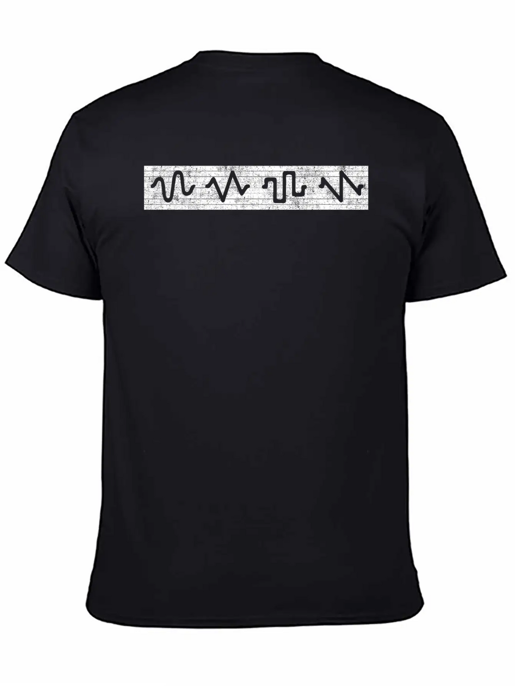Waveform Music Producer Modular Synthesizer Unisex Casual T-Shirt – Clean Design For Daily Comfort